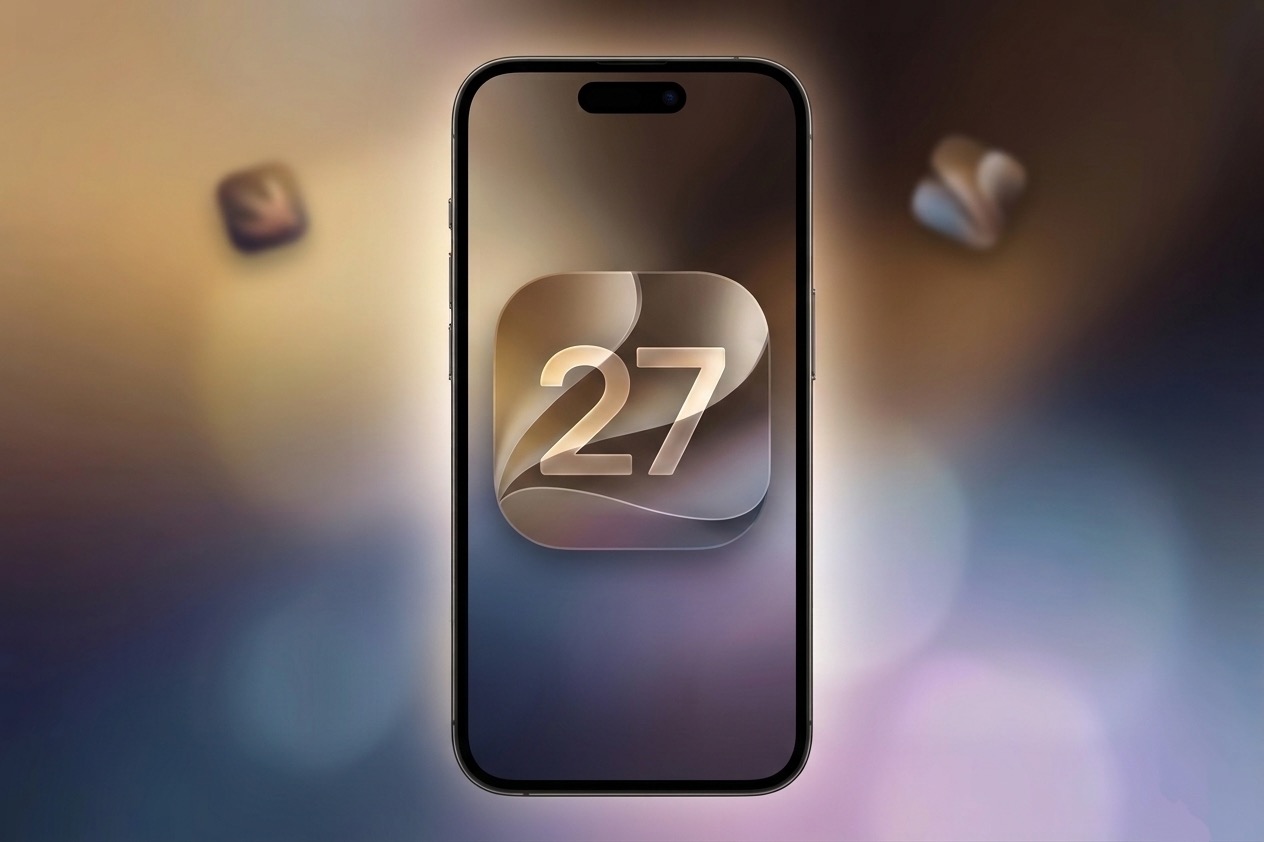iPhone 11 e iPhone 17 rodando o novo sistema operacional iOS 27 da Apple